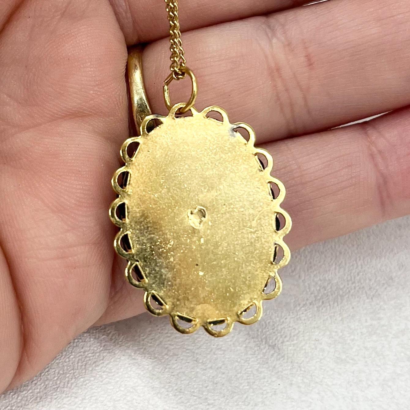 AB Green Uranium Crystal Pendant with Vintage Uranium Swarovski Crystal Elements in a Gold Tone Setting 18” Chain UV Reactive Glow TheGreenGlassGemShop
