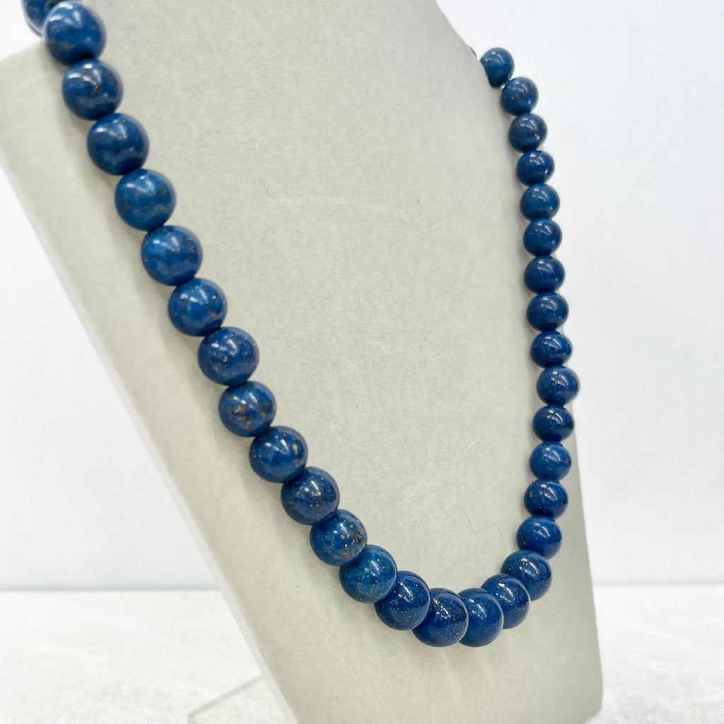 Vintage 1920’s 1930’s Graduated Lapis Lazuli Bead Necklace Excellent Quality Beads Vintage Jewellery 18” Long MillyOliverVintage