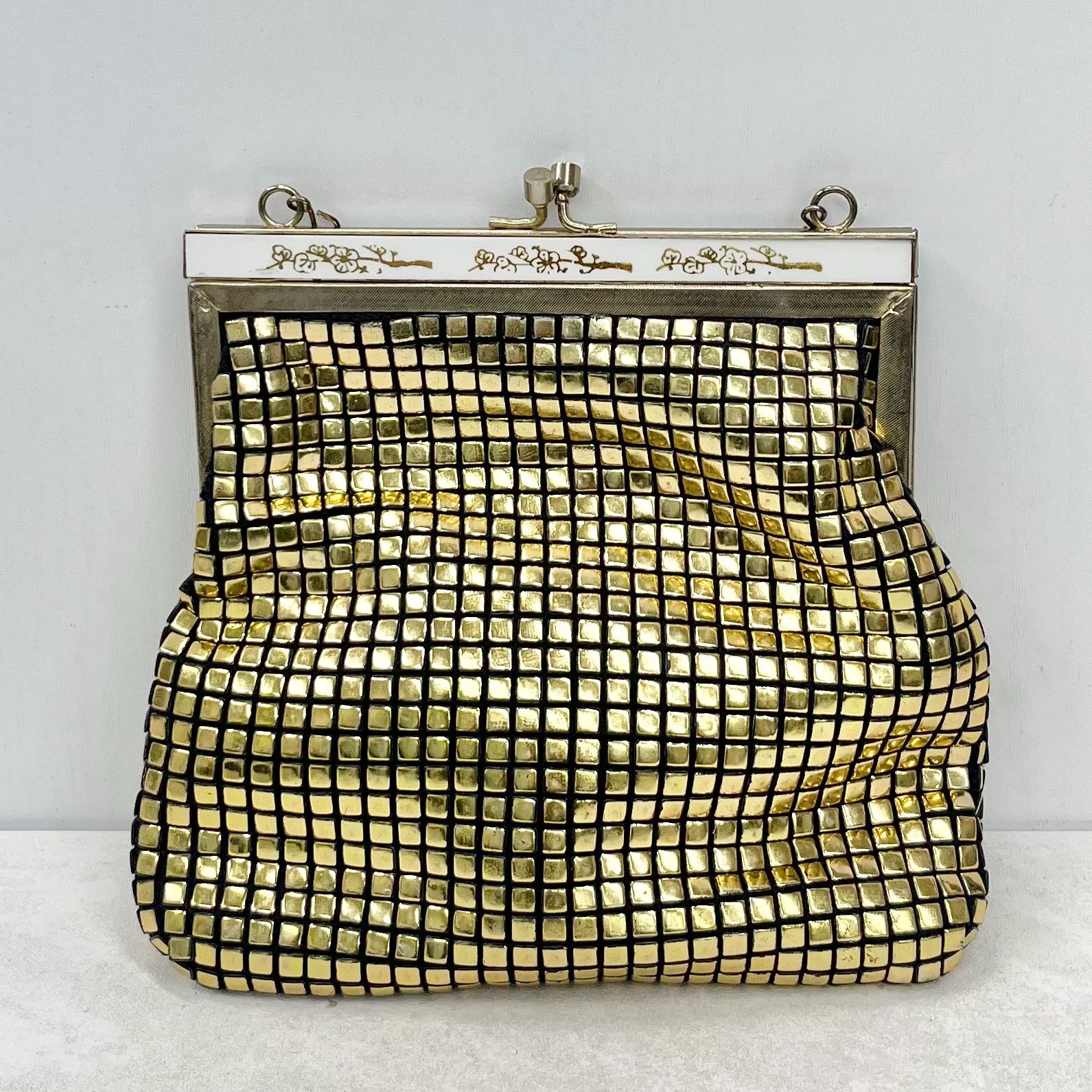 Vintage Black & Gold Evening Bag 1980’s MillyOliverVintage