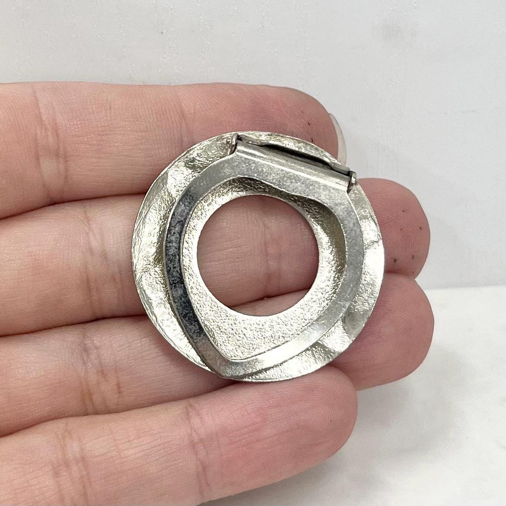 Vintage Silver Tone Celtic Scarf Clip MillyOliverVintage